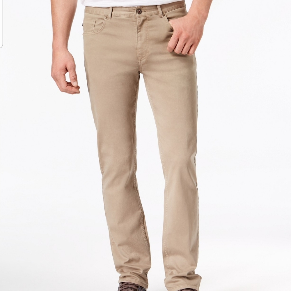 NWT DKNY St Marks Slim Twill Men's Pants